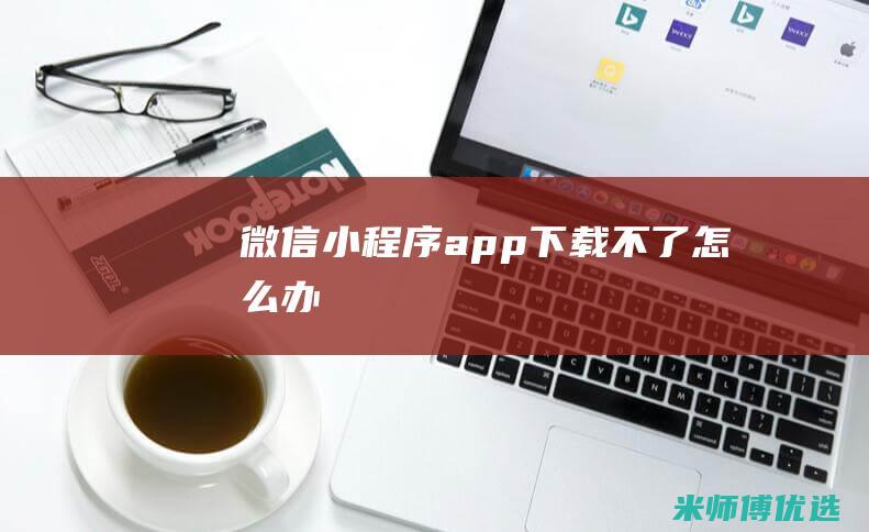 微信小程序app下载不了怎么办