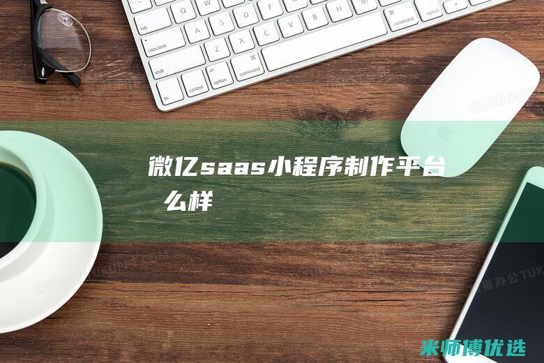 微亿saas小程序制作平台怎么样