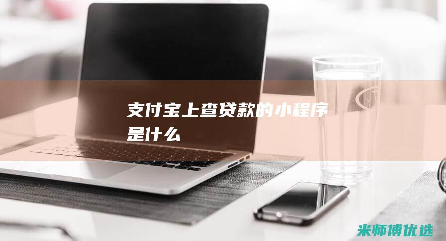 支付宝上查贷款的是什么