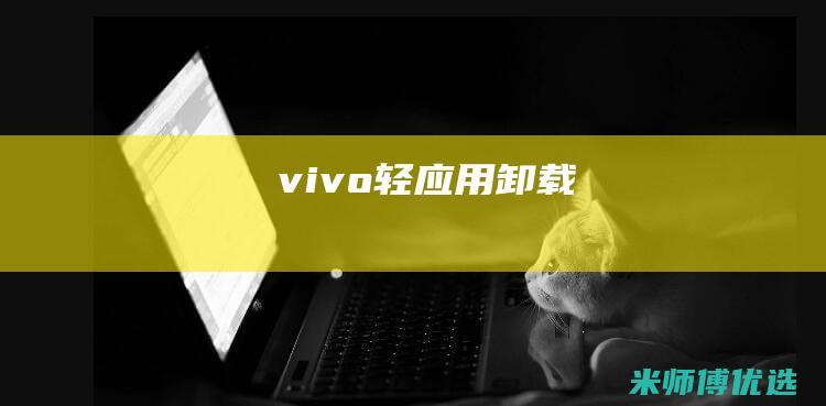 vivo轻应用卸载